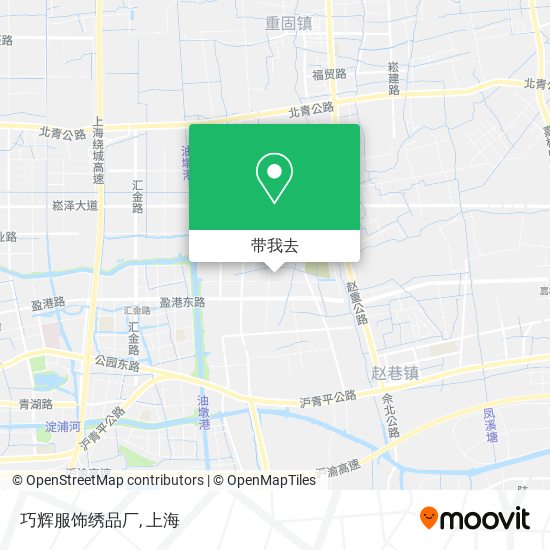 巧辉服饰绣品厂地图
