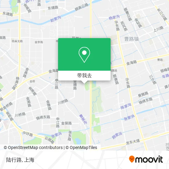 陆行路地图