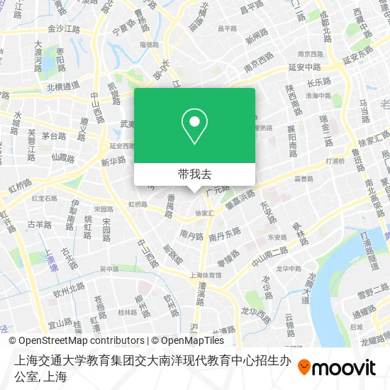 上海交通大学教育集团交大南洋现代教育中心招生办公室地图