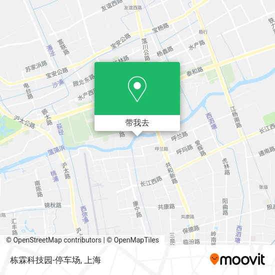 栋霖科技园-停车场地图