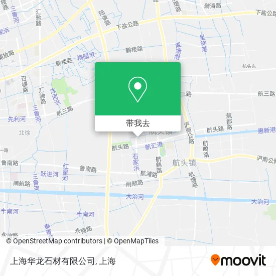 上海华龙石材有限公司地图