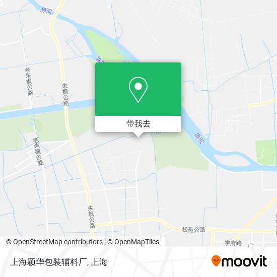 上海颖华包装辅料厂地图