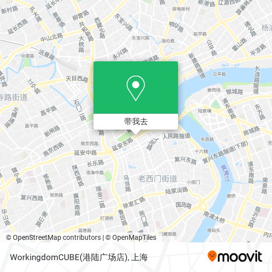 WorkingdomCUBE(港陆广场店)地图