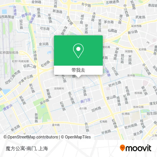 魔方公寓-南门地图