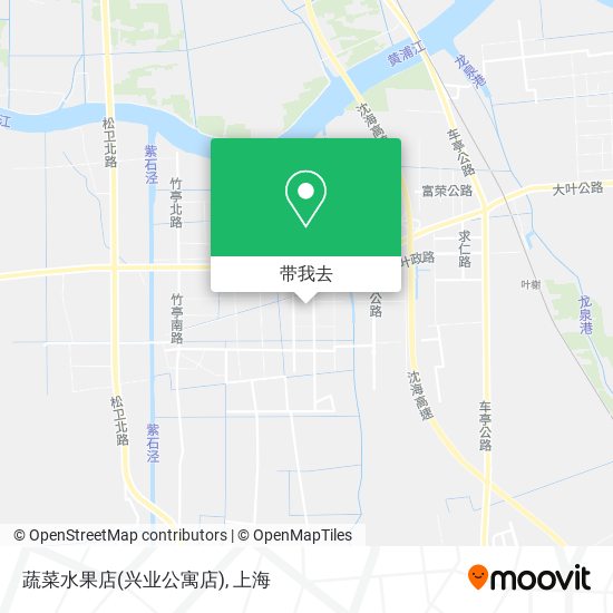 蔬菜水果店(兴业公寓店)地图