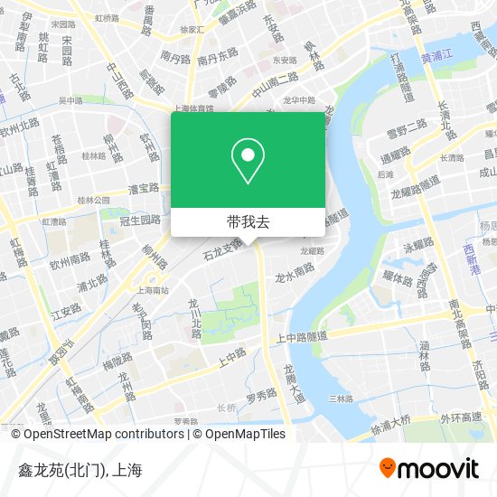 鑫龙苑(北门)地图