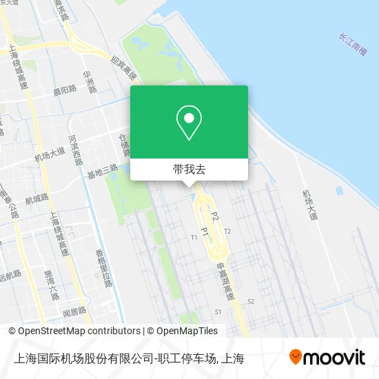上海国际机场股份有限公司-职工停车场地图