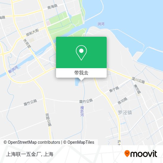 上海联一五金厂地图