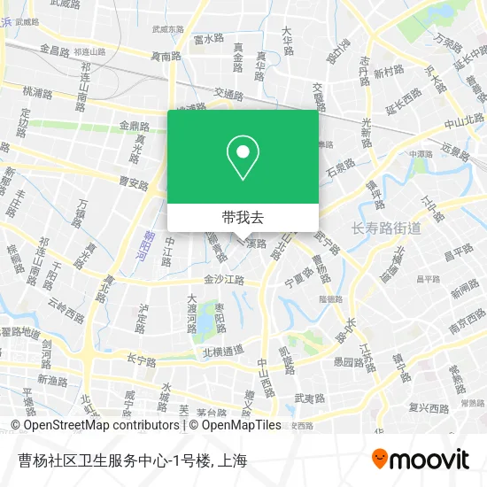 曹杨社区卫生服务中心-1号楼地图