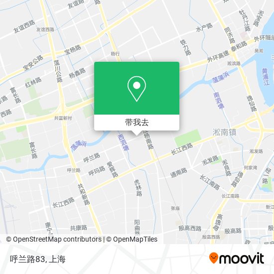 呼兰路83地图