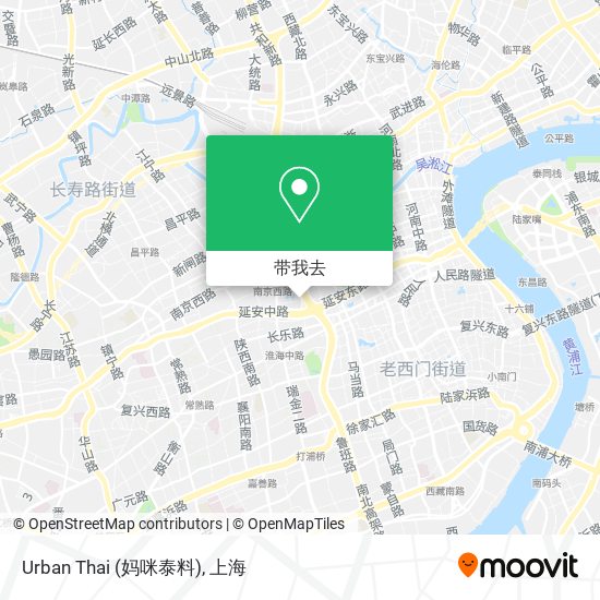 Urban Thai (妈咪泰料)地图
