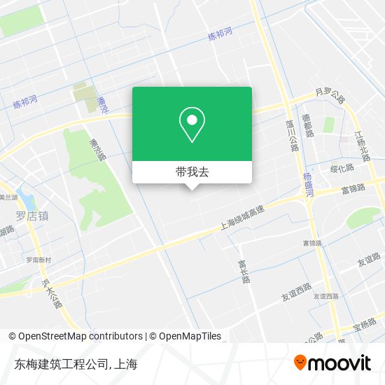 东梅建筑工程公司地图