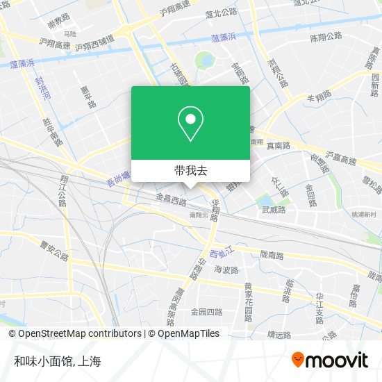和味小面馆地图
