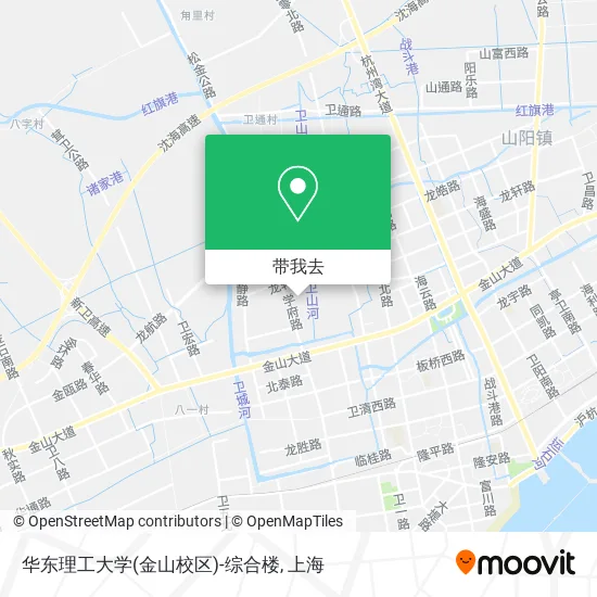 华东理工大学(金山校区)-综合楼地图