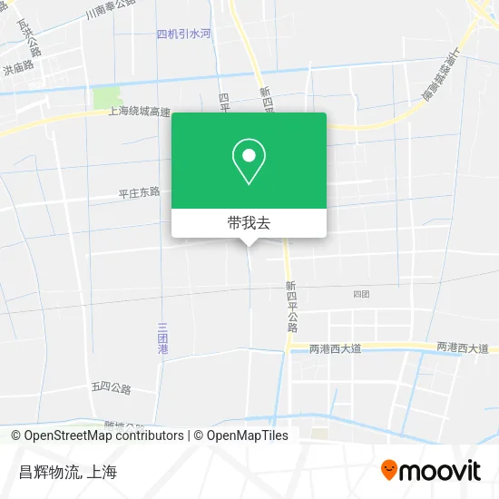 昌辉物流地图
