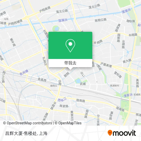 昌辉大厦-售楼处地图