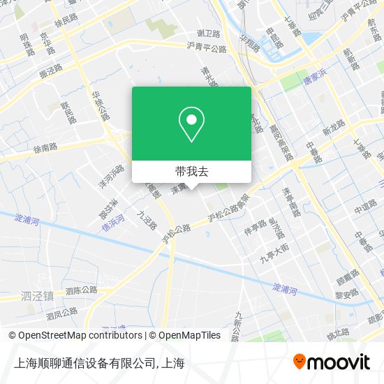 上海顺聊通信设备有限公司地图