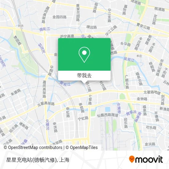 星星充电站(德畅汽修)地图