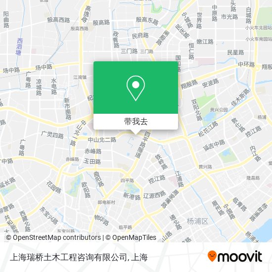 上海瑞桥土木工程咨询有限公司地图