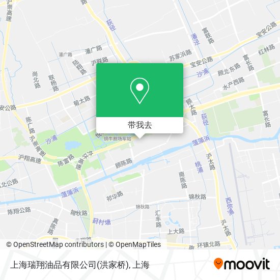 上海瑞翔油品有限公司(洪家桥)地图