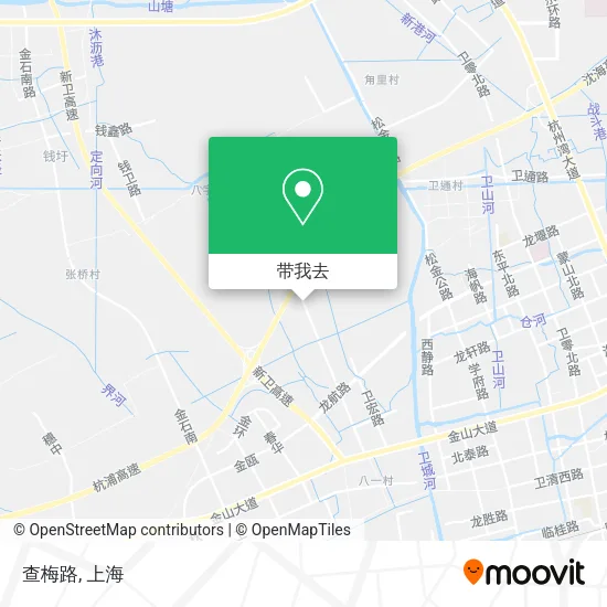 查梅路地图