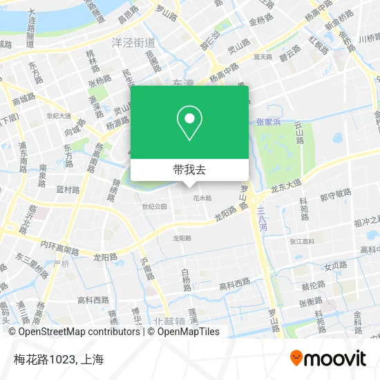 梅花路1023地图