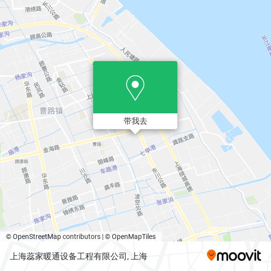 上海蕊家暖通设备工程有限公司地图