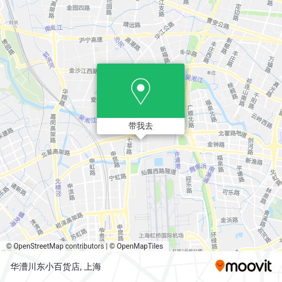 华漕川东小百货店地图