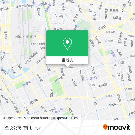 金悦公寓-东门地图