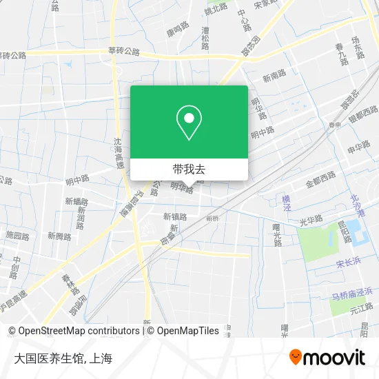 大国医养生馆地图