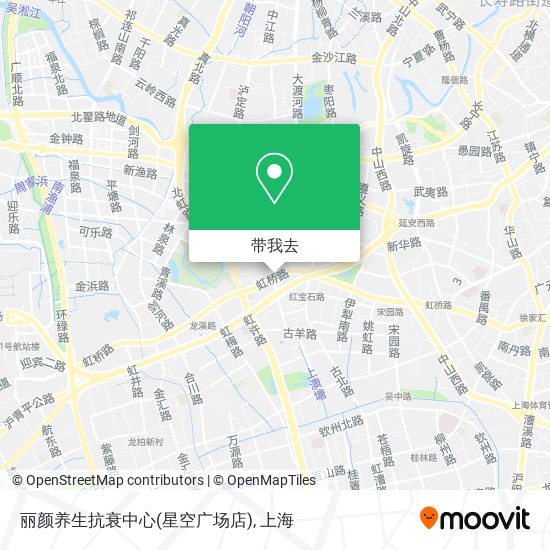 丽颜养生抗衰中心(星空广场店)地图