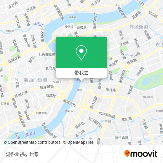 游船码头地图