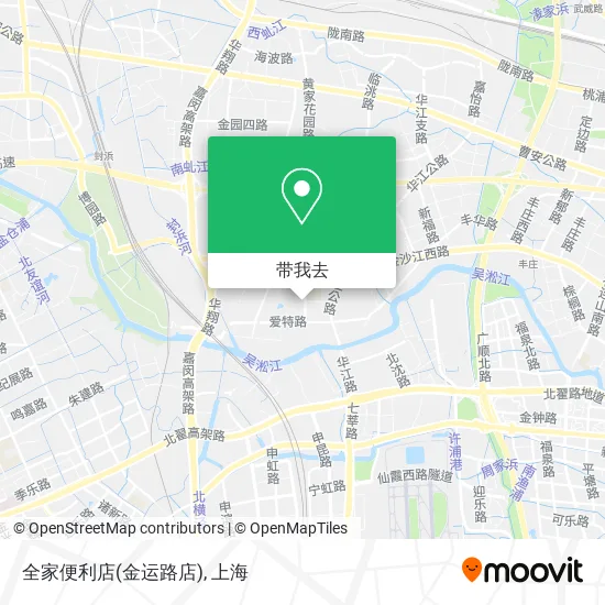 全家便利店(金运路店)地图