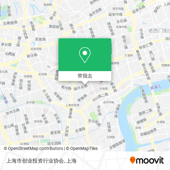 上海市创业投资行业协会地图