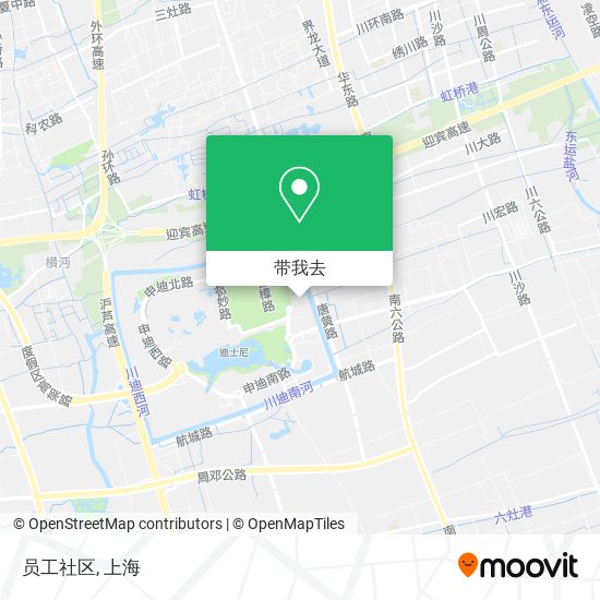 员工社区地图