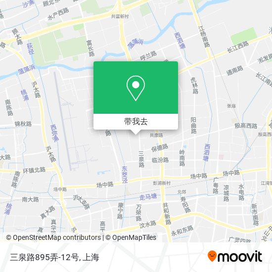 三泉路895弄-12号地图