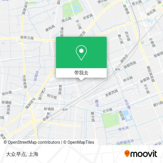 大众早点地图