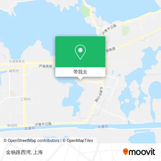 金杨路西湾地图