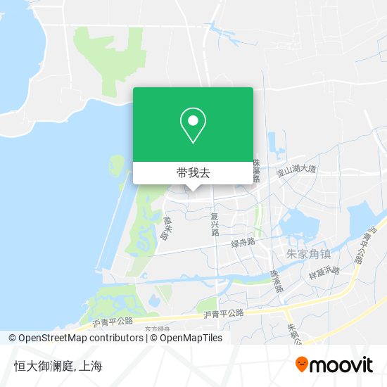 恒大御澜庭地图