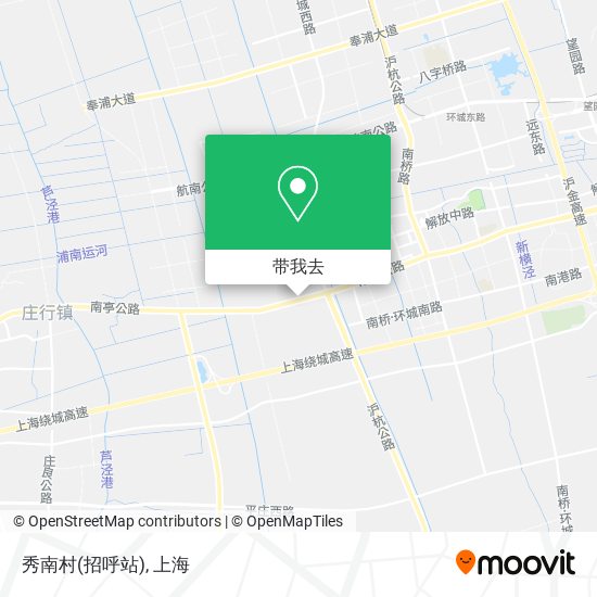 秀南村(招呼站)地图
