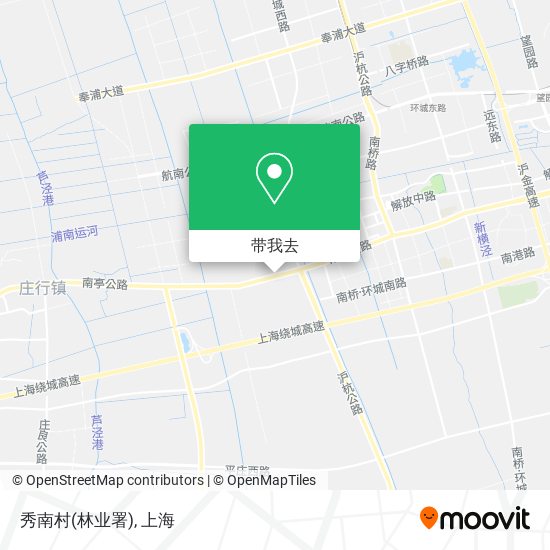 秀南村(林业署)地图