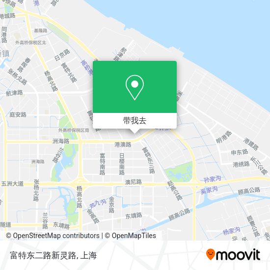 富特东二路新灵路地图