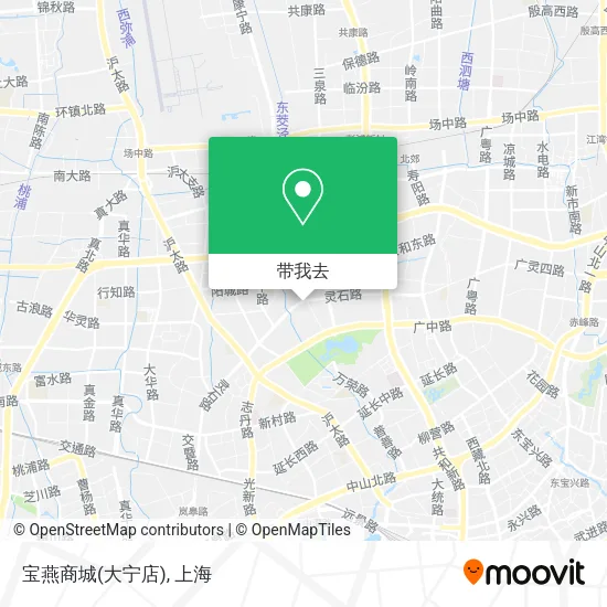 宝燕商城(大宁店)地图