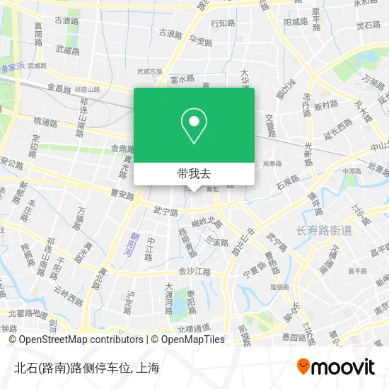 北石(路南)路侧停车位地图