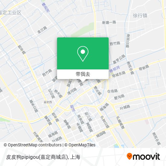 皮皮狗pipigou(嘉定商城店)地图