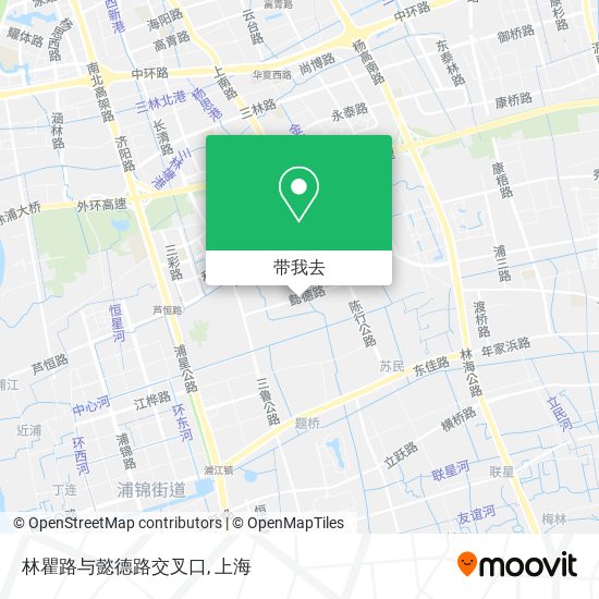 林瞿路与懿德路交叉口地图