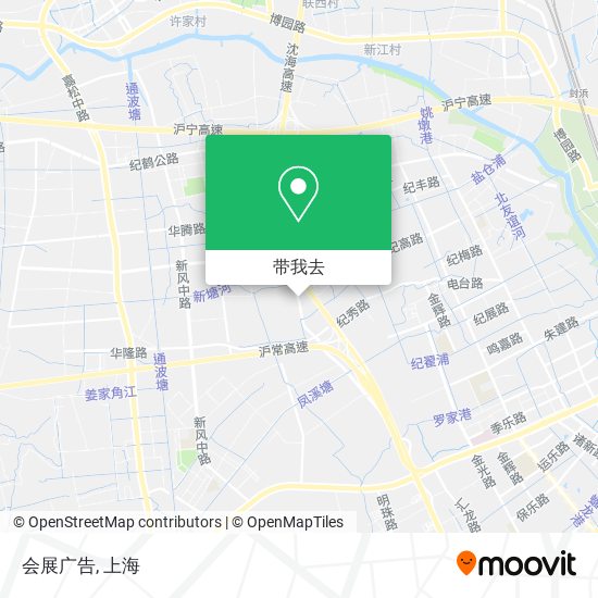 会展广告地图
