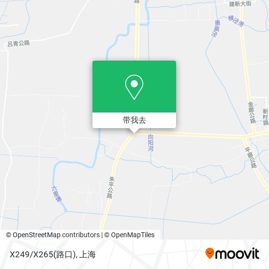 X249/X265(路口)地图