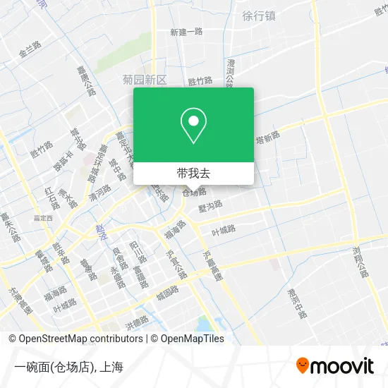 一碗面(仓场店)地图