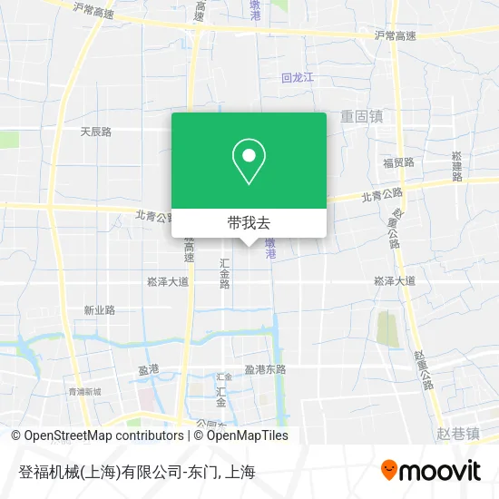 登福机械(上海)有限公司-东门地图